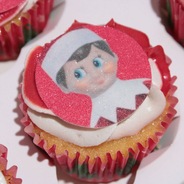 Elf On The Shelf Cupcakes